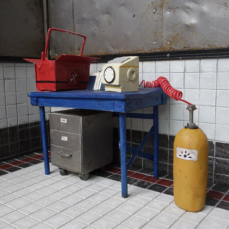 Mareaux's workshop miniature set